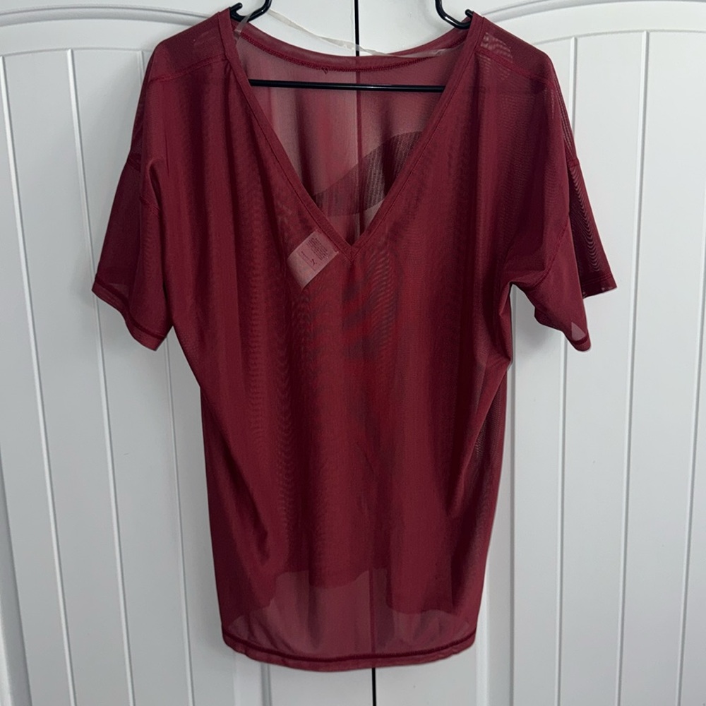 PUMA See Through Training/Running Shirt